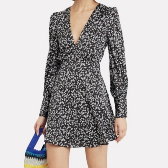 Talulah Embody the Love Black Floral Long Sleeve Dress - Picture 5 of 13